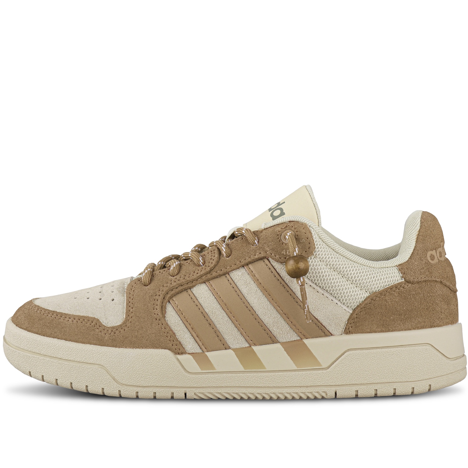 

Entrap Synthetic Leather Slip Resistant Abrasion Resistant Low top Skateboard Shoes Unisex Wheat Adidas Neo, wheat
