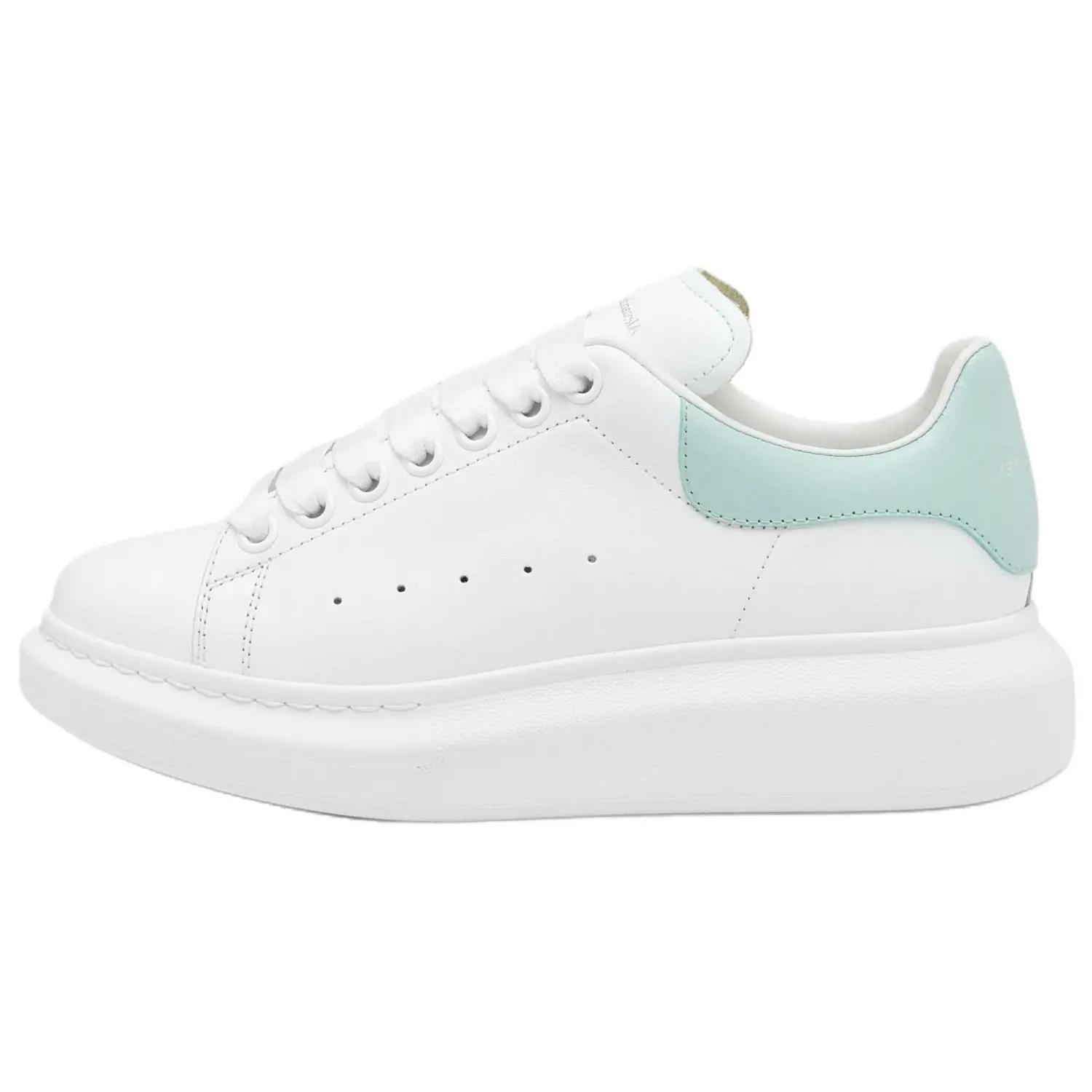 Alexander McQueen Белые мятные женские оверсайз