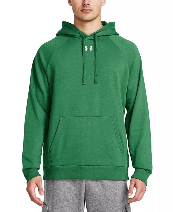 

Мужская флисовая толстовка с логотипом Rival Under Armour, зеленый