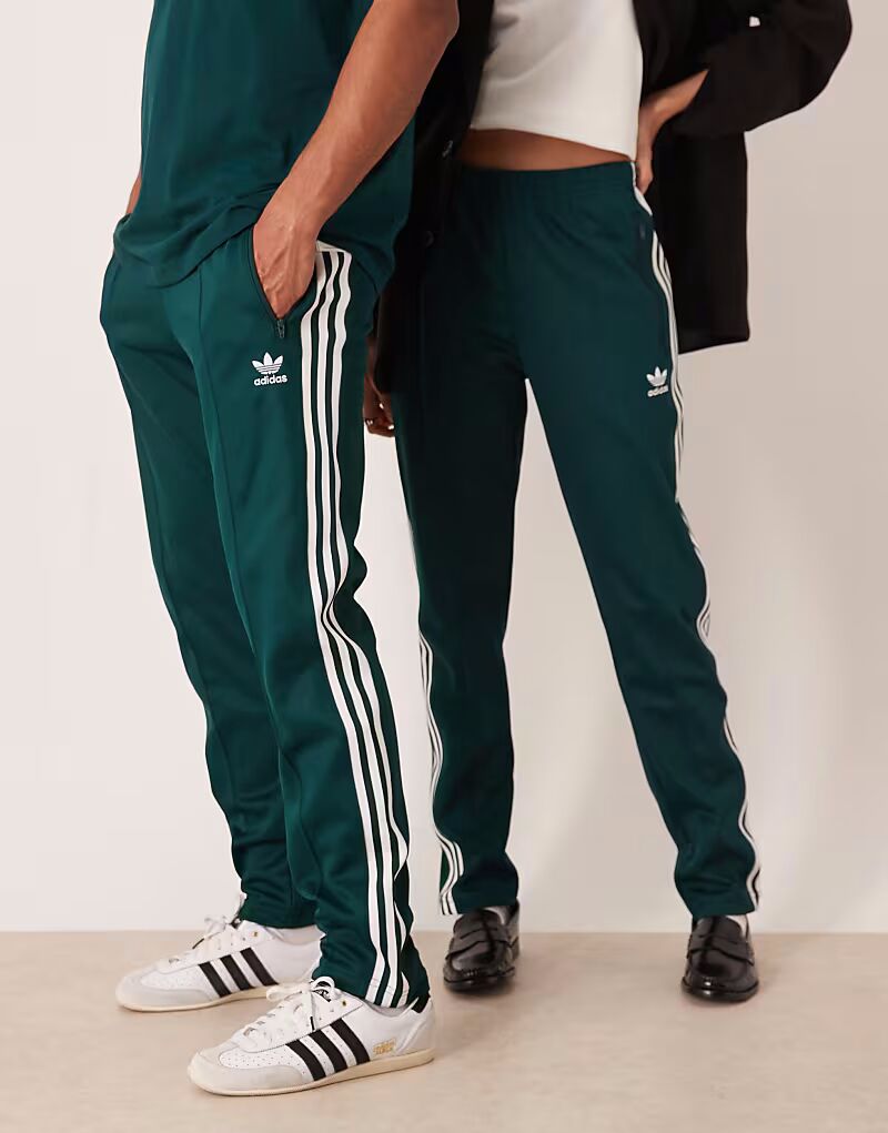 Спортивные брюки Classic темно-зеленого цвета Adidas Originals — фото 2