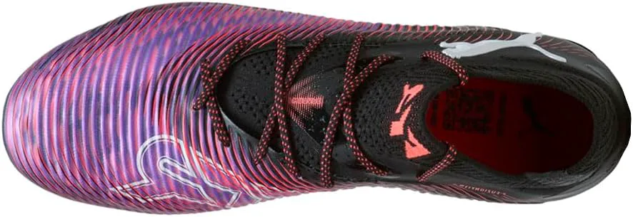 Футбольные бутсы Puma Future 8 Ultimate FG (черный/серо-холодный/флуоресцентно-зеленый) — фото 4