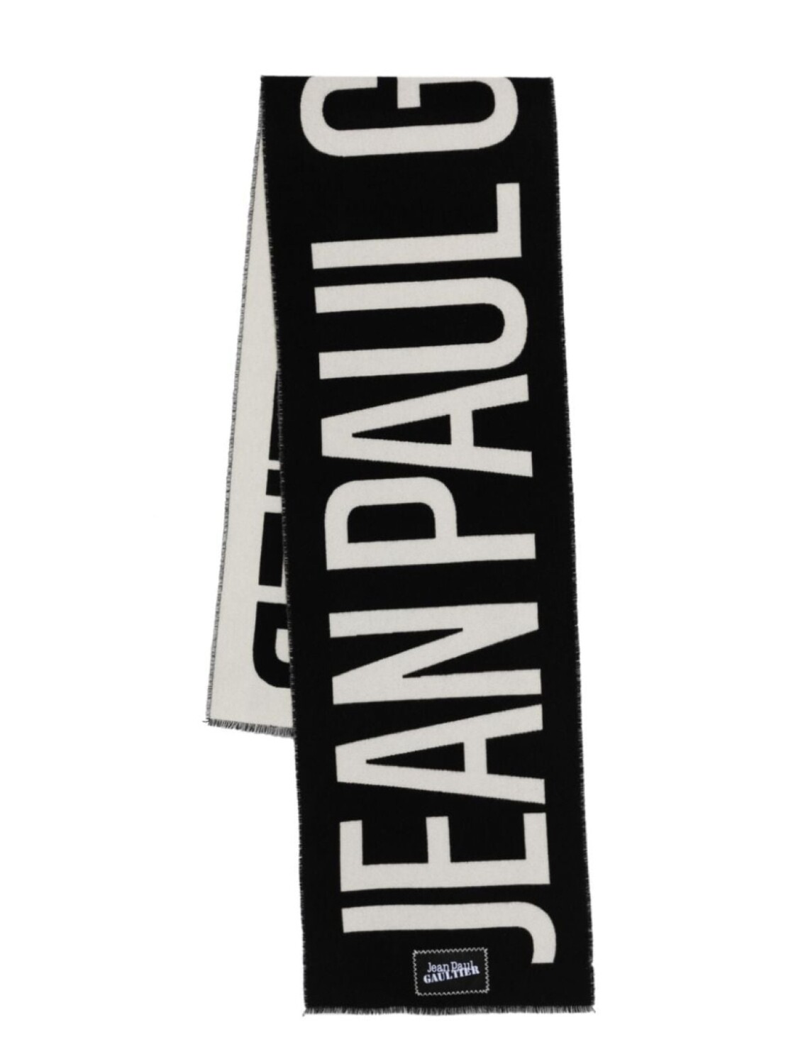 

Jean Paul Gaultier шарф с логотипом, черный