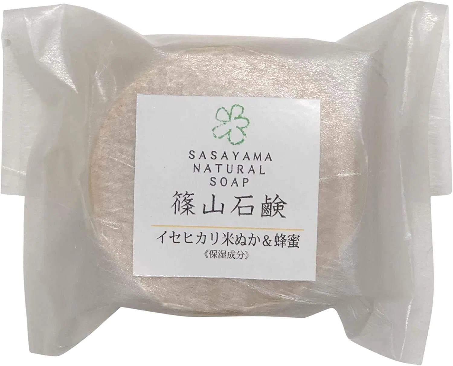 Мыло ручной работы Sasayama Natural Soap с медом и рисовыми отрубями, 85 г, 2 шт.