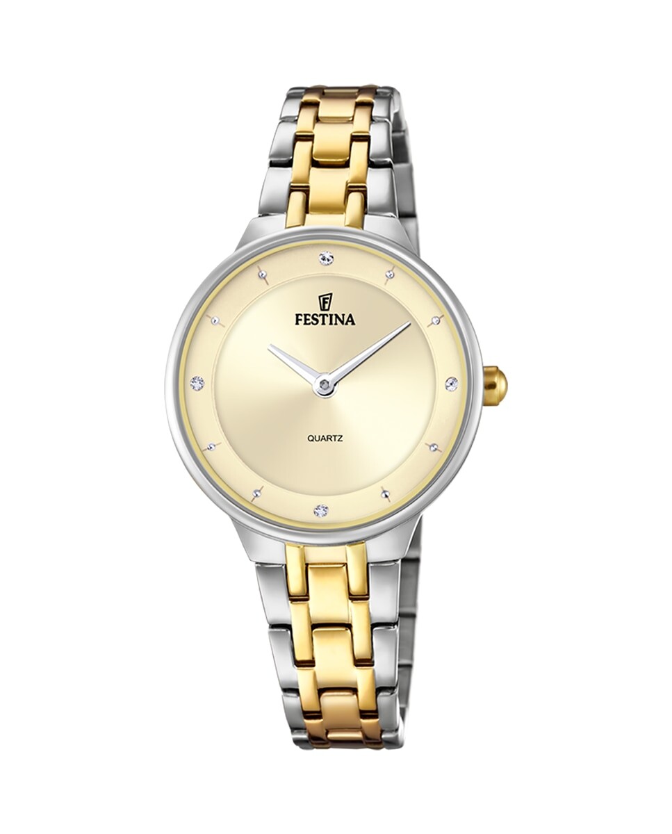 

Женские часы F20625/2 Mademoiselle из двухцветной стали Festina, мультиколор