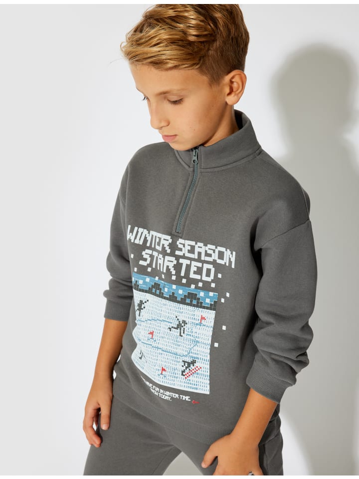 

KOTON Толстовка антрацитового цвета