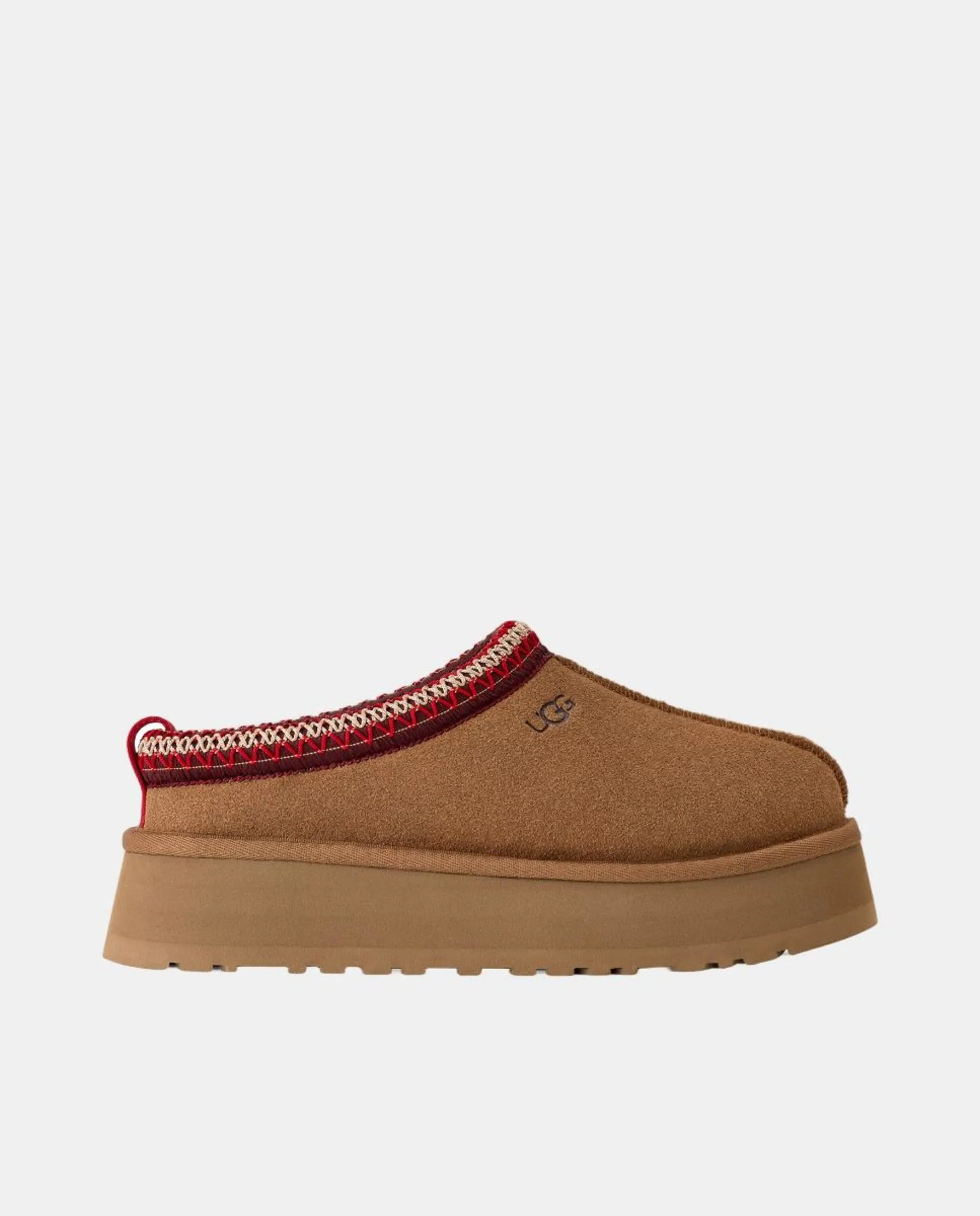 Женский сабо TAZZ II из кожи с меховой подкладкой Ugg, коричневый