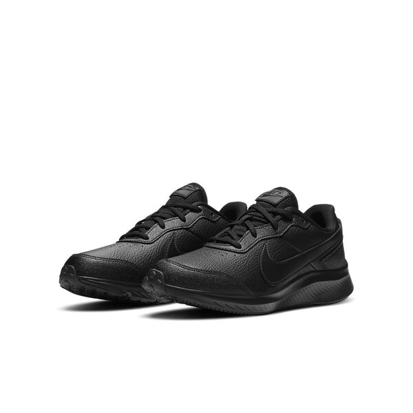 Кроссовки университетские кожаные Nike, черный — фото 3