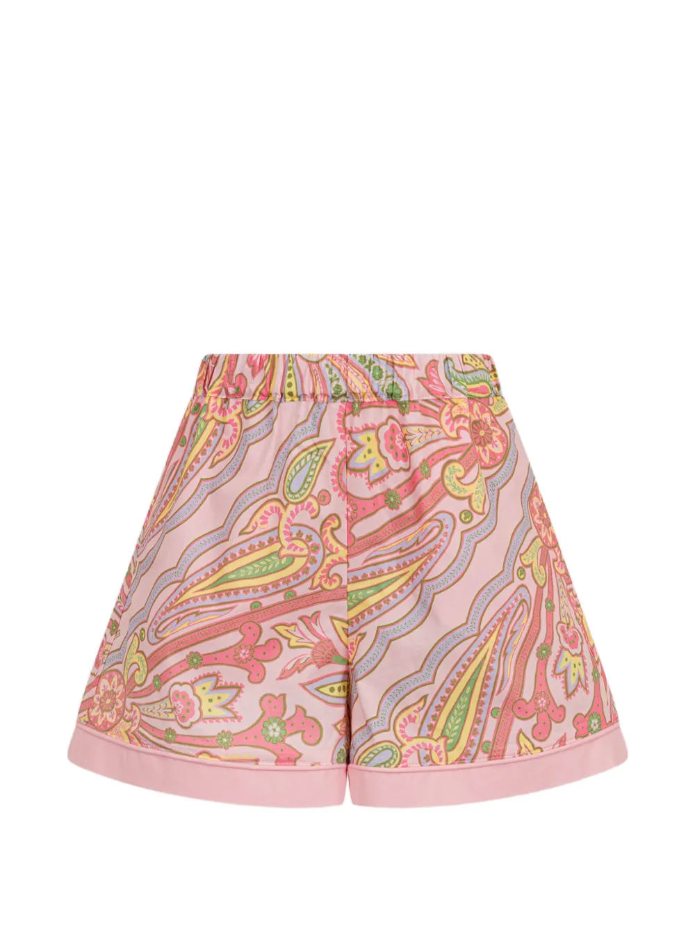 Шорты с принтом пейсли Etro Kids, розовый