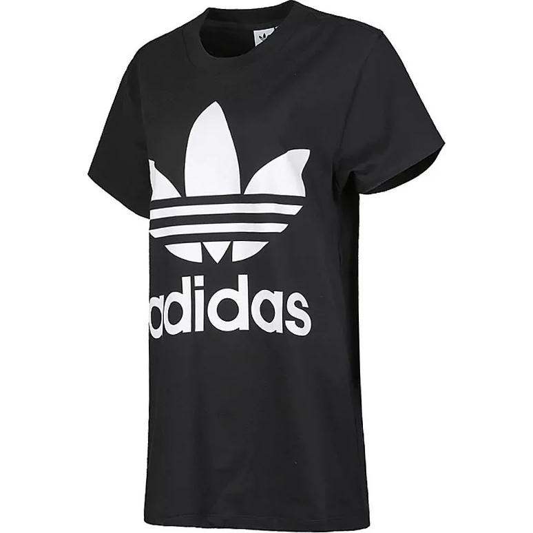 

Adidas Originals Футболка с рукавом дроп-шоулд женская черная