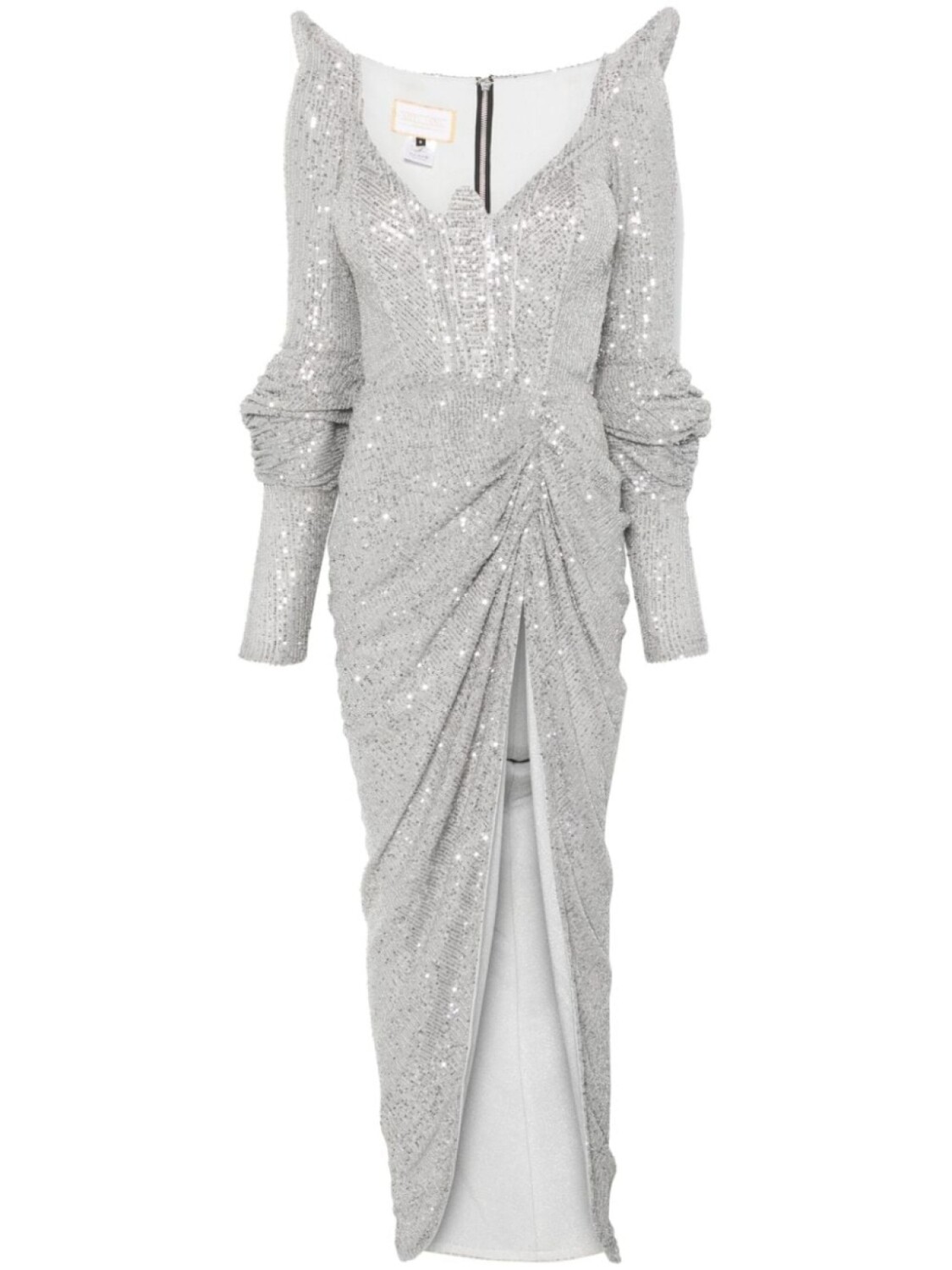 

Вечернее платье с пайетками MITILIANE COUTURE, серый