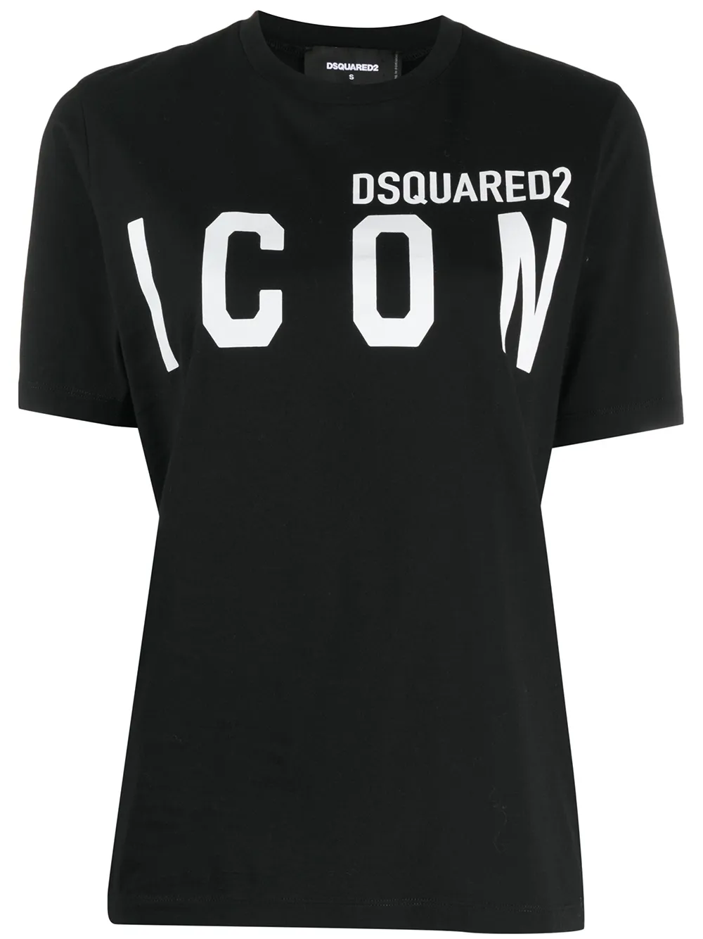 

Футболка Icon с логотипом DSQUARED2, черный