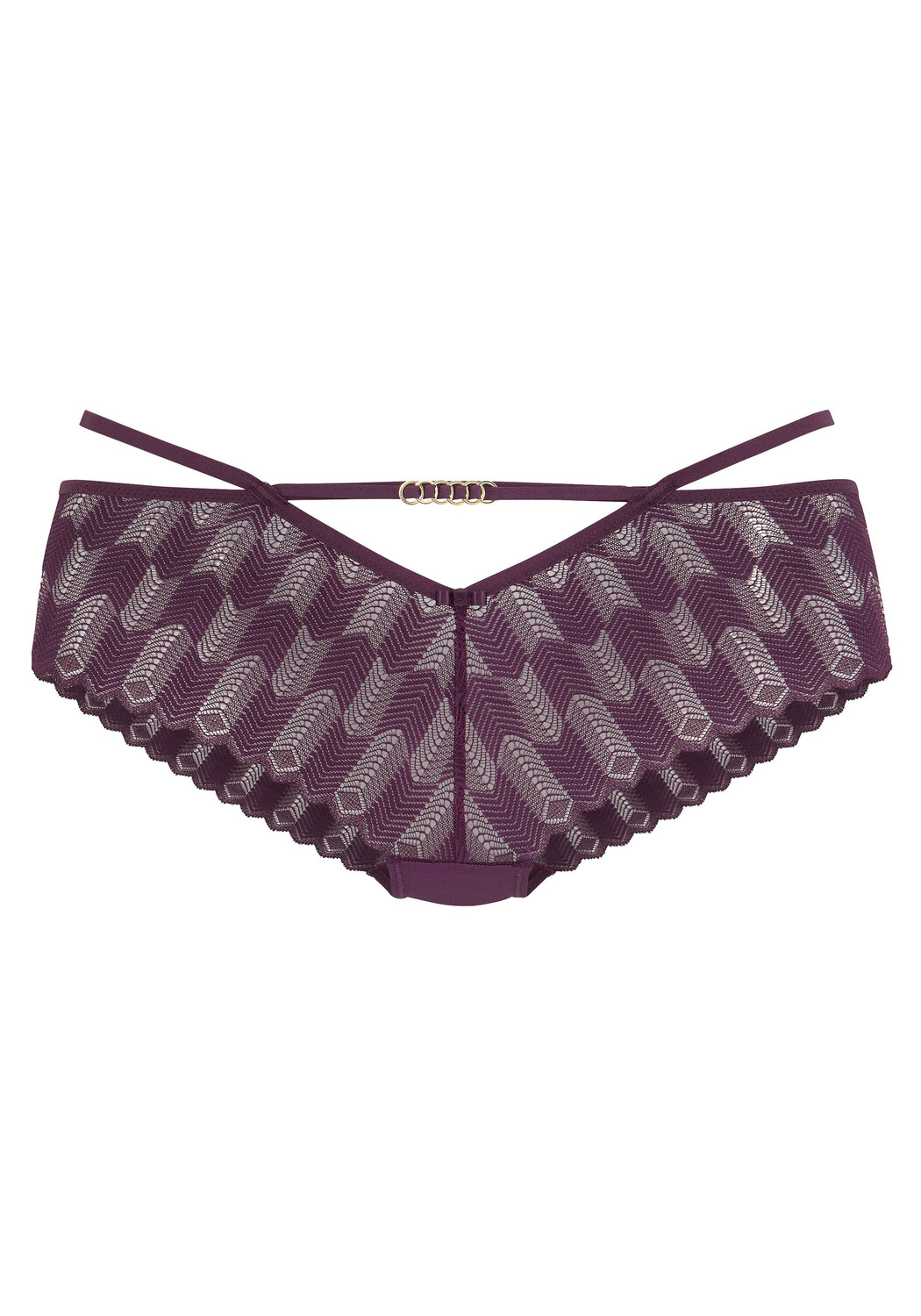 

Трусы LASCANA Panty, цвет aubergine