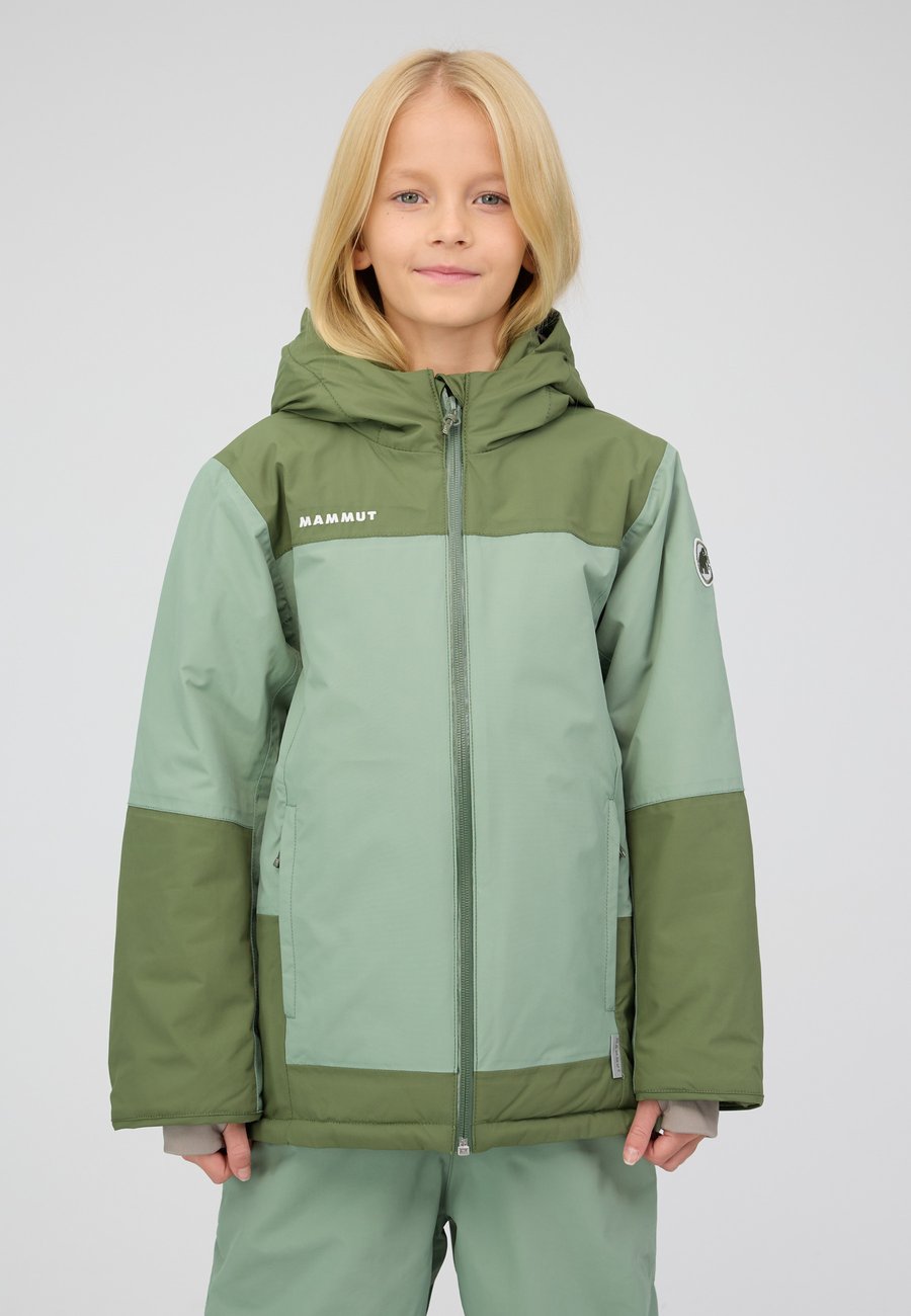 Зимняя куртка Mammut TREELINE HS THERMO HOODED, Willow Marsh/Green — фото 2