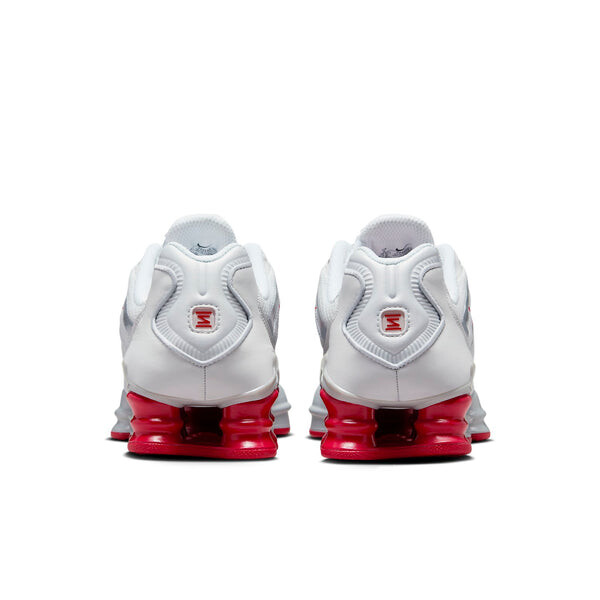 Кроссовки (WMNS) Nike Shox TL 'Platinum Tint', цвет platinum tint/gym red — фото 4