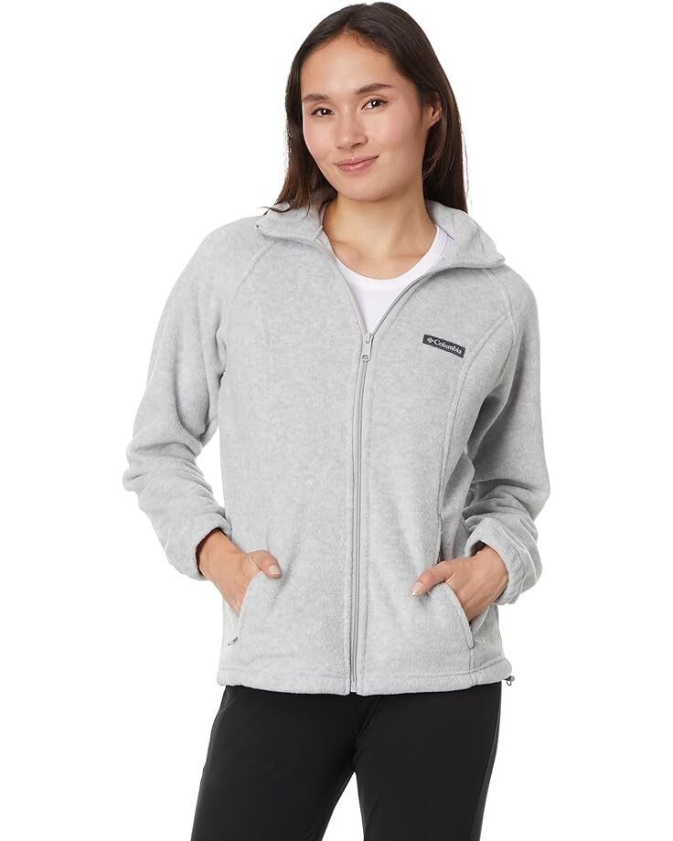 

Куртка Columbia Benton Springs Full Zip, цвет Citrus Grey Heather/Grill