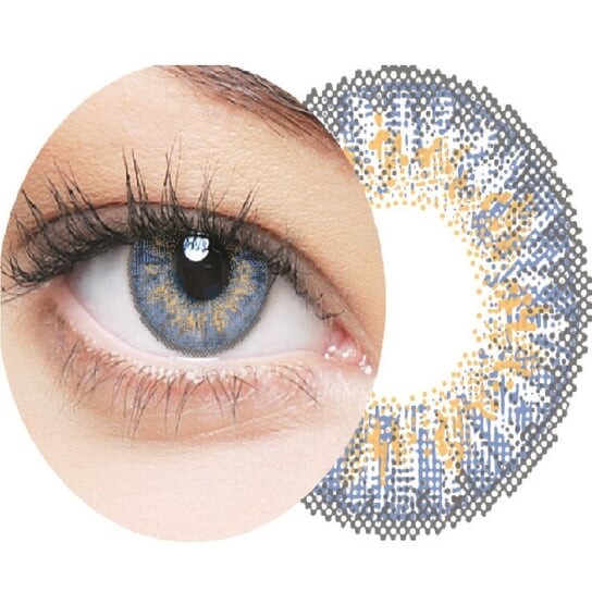 

Контактные линзы Serenity Blue -1,50, 2 шт. Clearlab, Clearcolor 55, синий