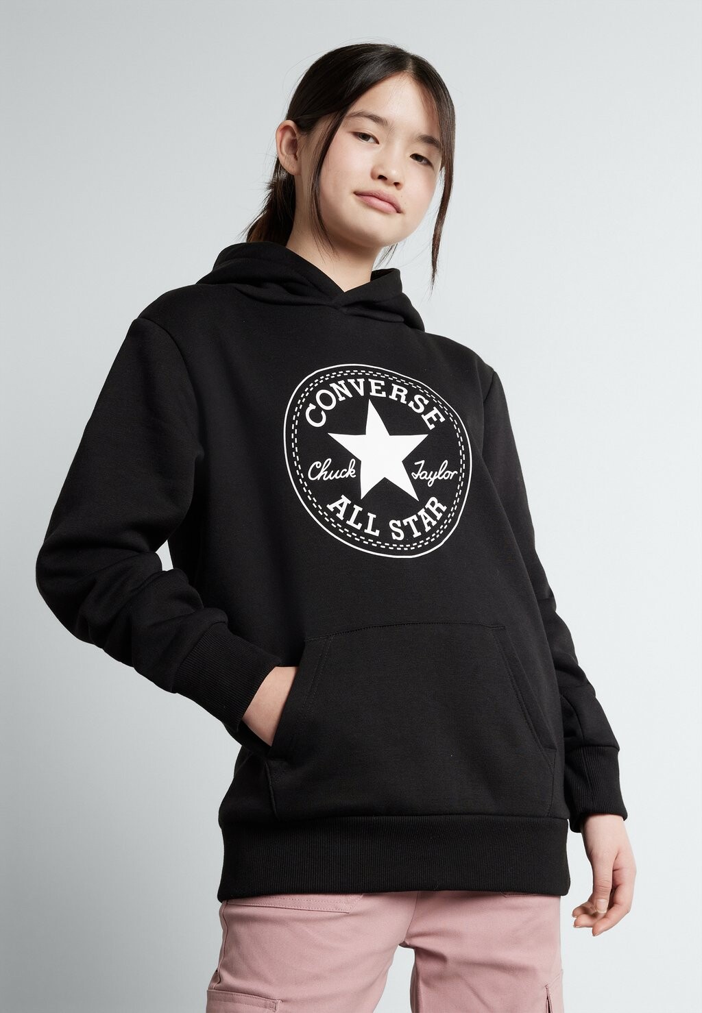 

Толстовка Core Hoodie Unisex Converse, черный