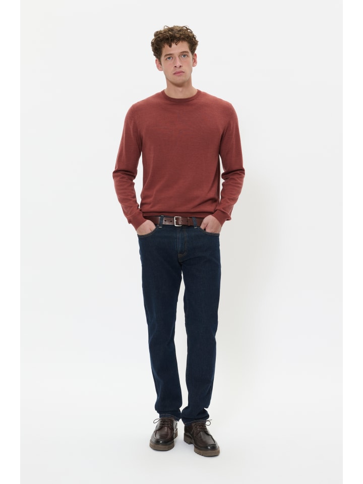 

Matinique Вязаный свитер Margrate прямого кроя, меланжевого цвета, напоминающего коровью кожу