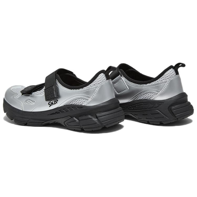 SKAP Туфли Мэри Джейн на платформе женские серебристо-серые, цвет Silver/Gray — фото 4