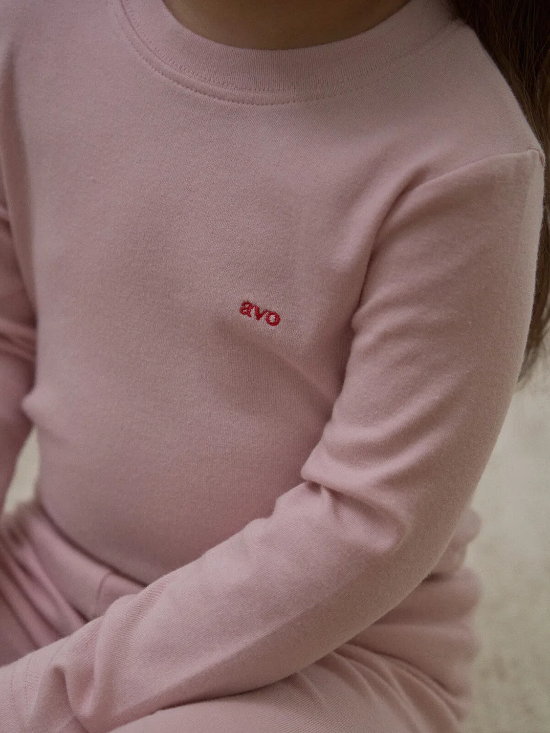 Детская домашняя футболка Avo Soft Stretch, розовая — фото 4