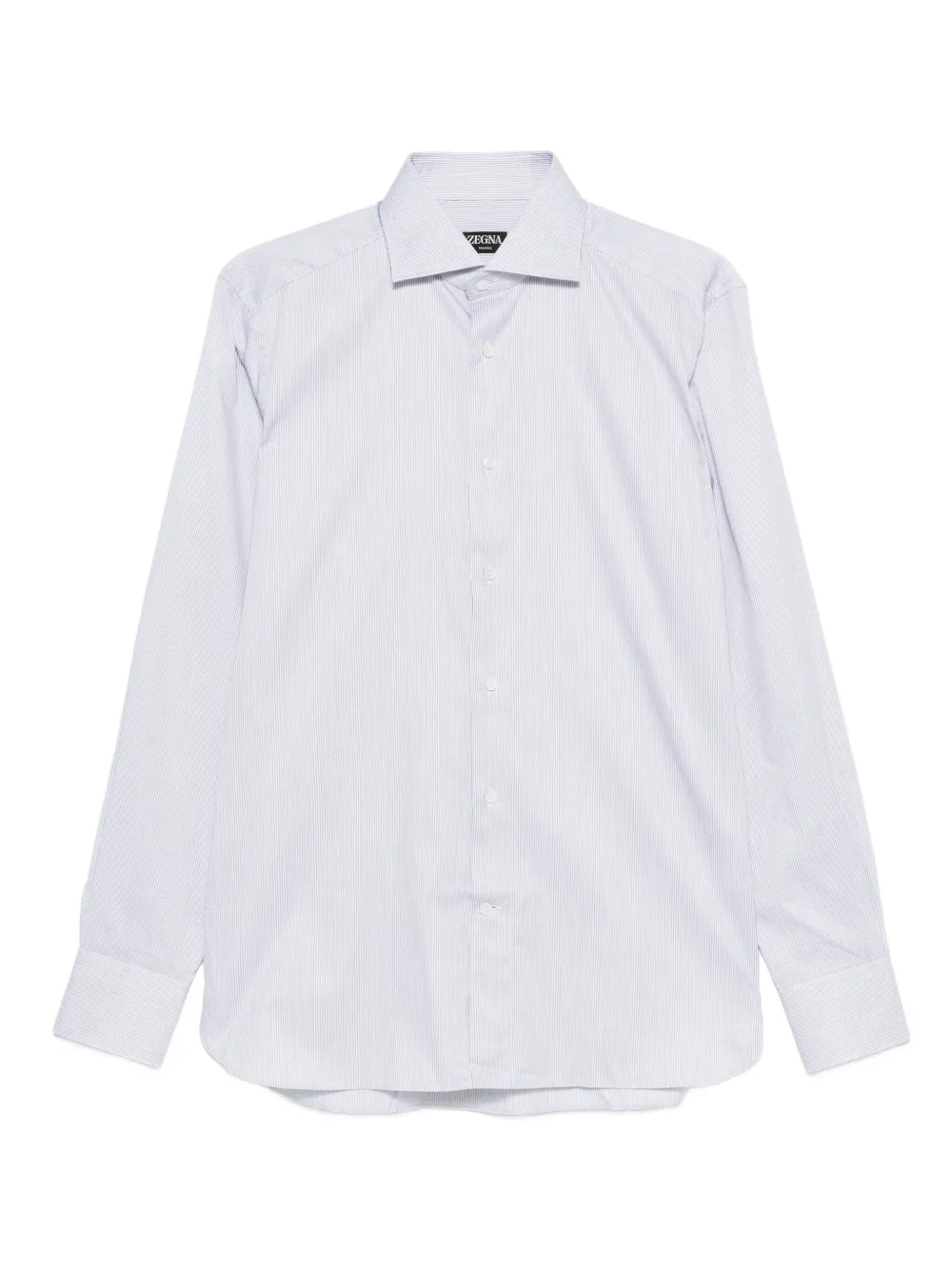 

Рубашка в полоску Zegna, синий