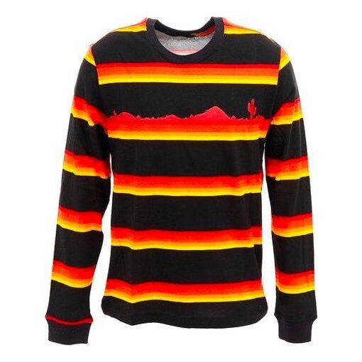 

Футболка sb skateboard printing long sleeves black Nike, черный