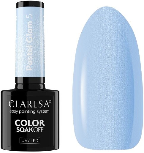 

CLARESA HYBRID POLISH PASTEL GLAM 5–5 г, 4 МАССЫ