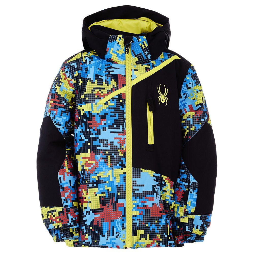 

Утепленная лыжная куртка Spyder Challenger (для мальчиков), Digi Bug