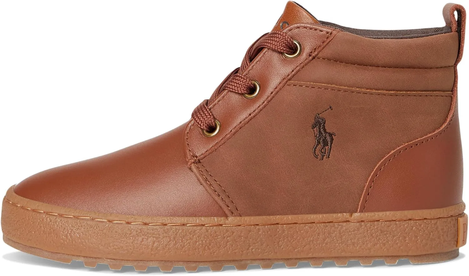 Ботинки POLO RALPH LAUREN mens Camdyn (Little Kid/Big Kid), коричневый — фото 3