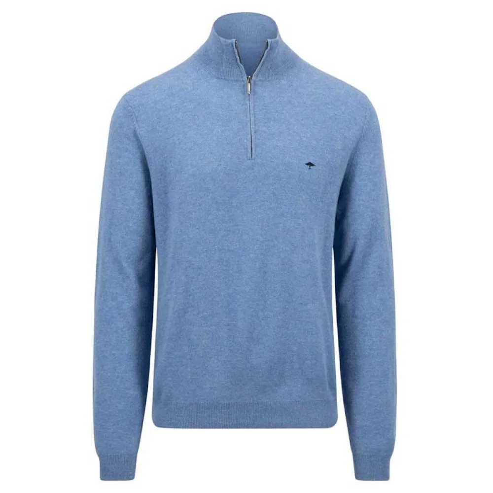 

Свитер Fynch Hatton 1414802 full zip, синий