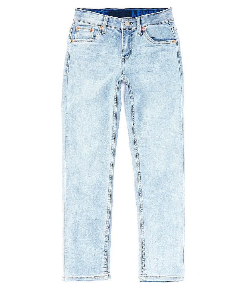 

Джинсы из денима Levi's Big Boys 8-20 502 Regular зауженного кроя, синий