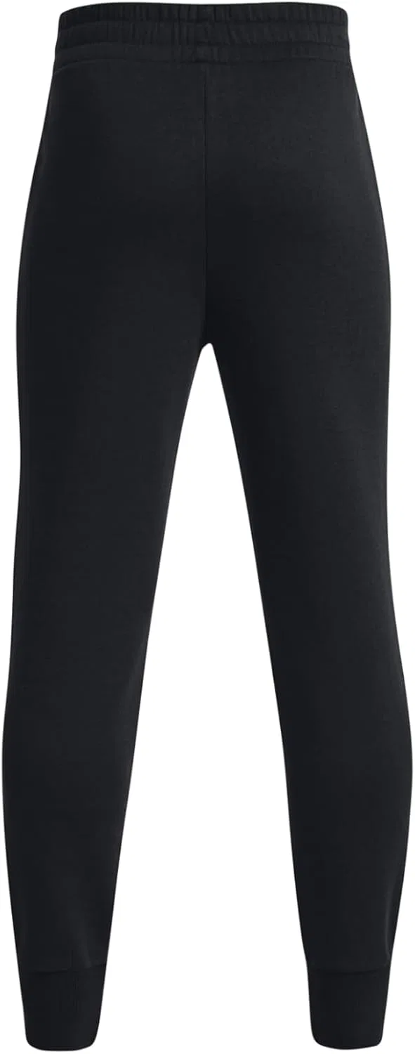Under Armour Kids Спортивные брюки Rival Fleece (для детей постарше), (001) Black//White — фото 2