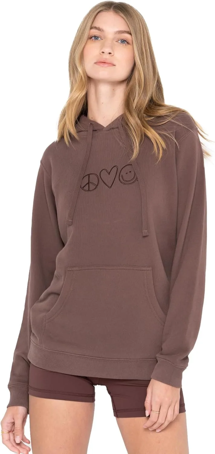 

Толстовка Peace Love World с вышивкой