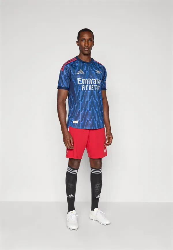Футбольная форма Arsenal FC 25/26 выездная аутентичная Adidas Performance, цвет ночной индиго/матовое серебро — фото 2