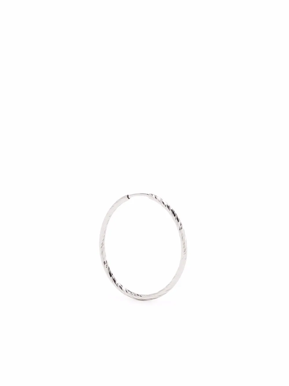 

Серьга-кольцо Liv 25 из белого золота Maria Black, серебяный