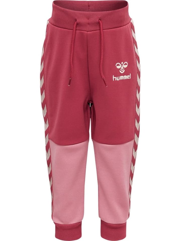 

Hummel Детские спортивные штаны "Олек Пантс" красного цвета