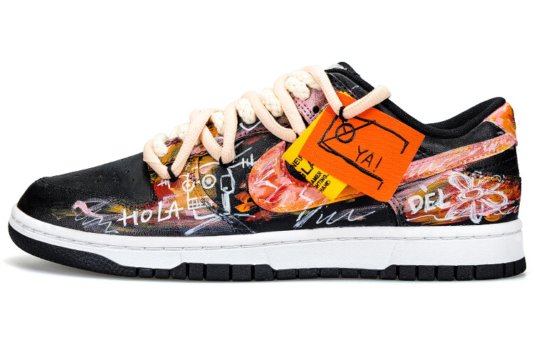 

Кроссовки Nike Dunk Skateboard Shoes Men Low-Top Black/white/orange/pink/yellow