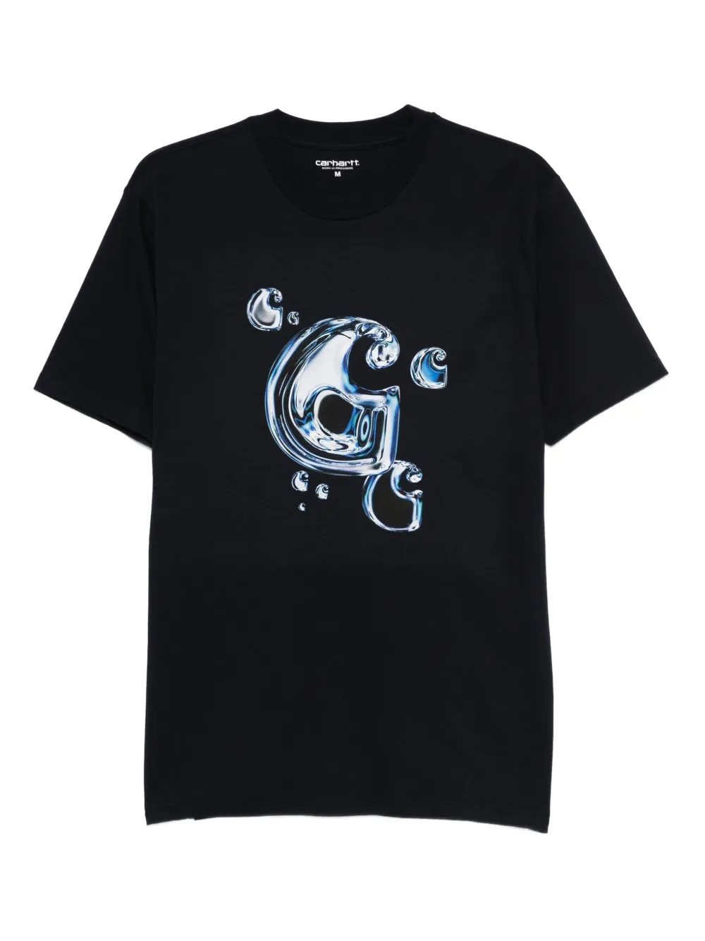

Футболка с графичным принтом CARHARTT WIP, синий