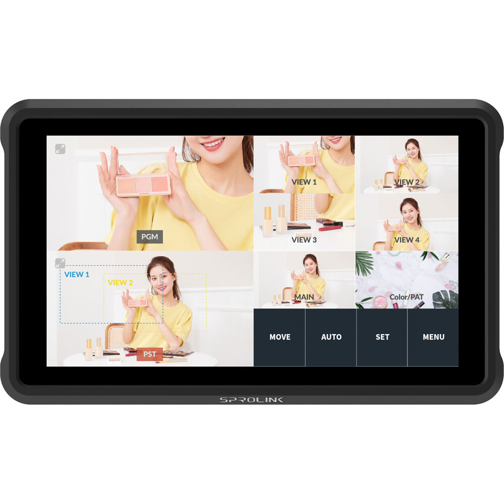 

Виртуальный многокамерный видеомикшер Sprolink 5,5" MC-4K Pro