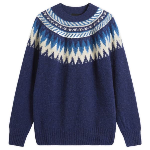 

Howlin' magician in the mountain fair isle джемпер Howlin By Morrison, magic синий