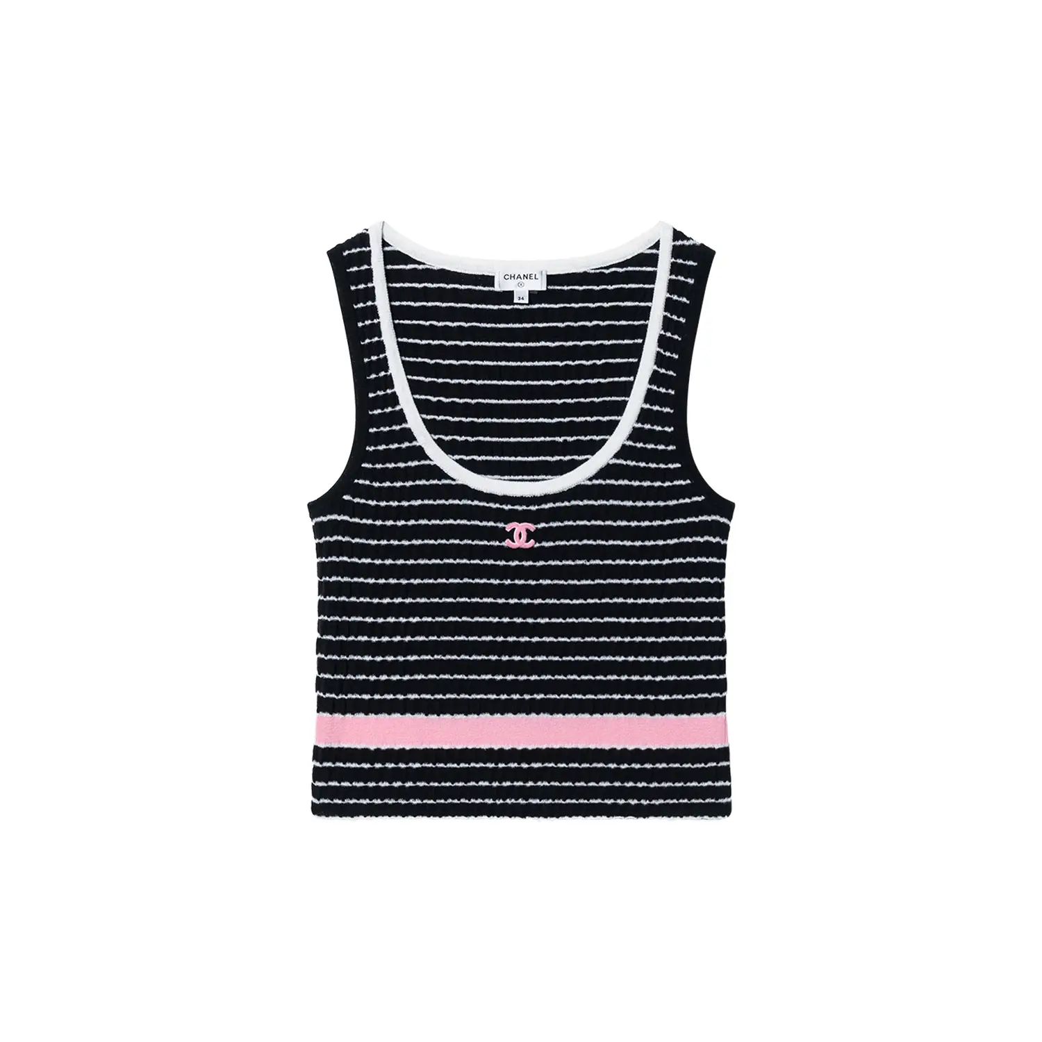 

Майка SS24 женская весенняя CHANEL, черный