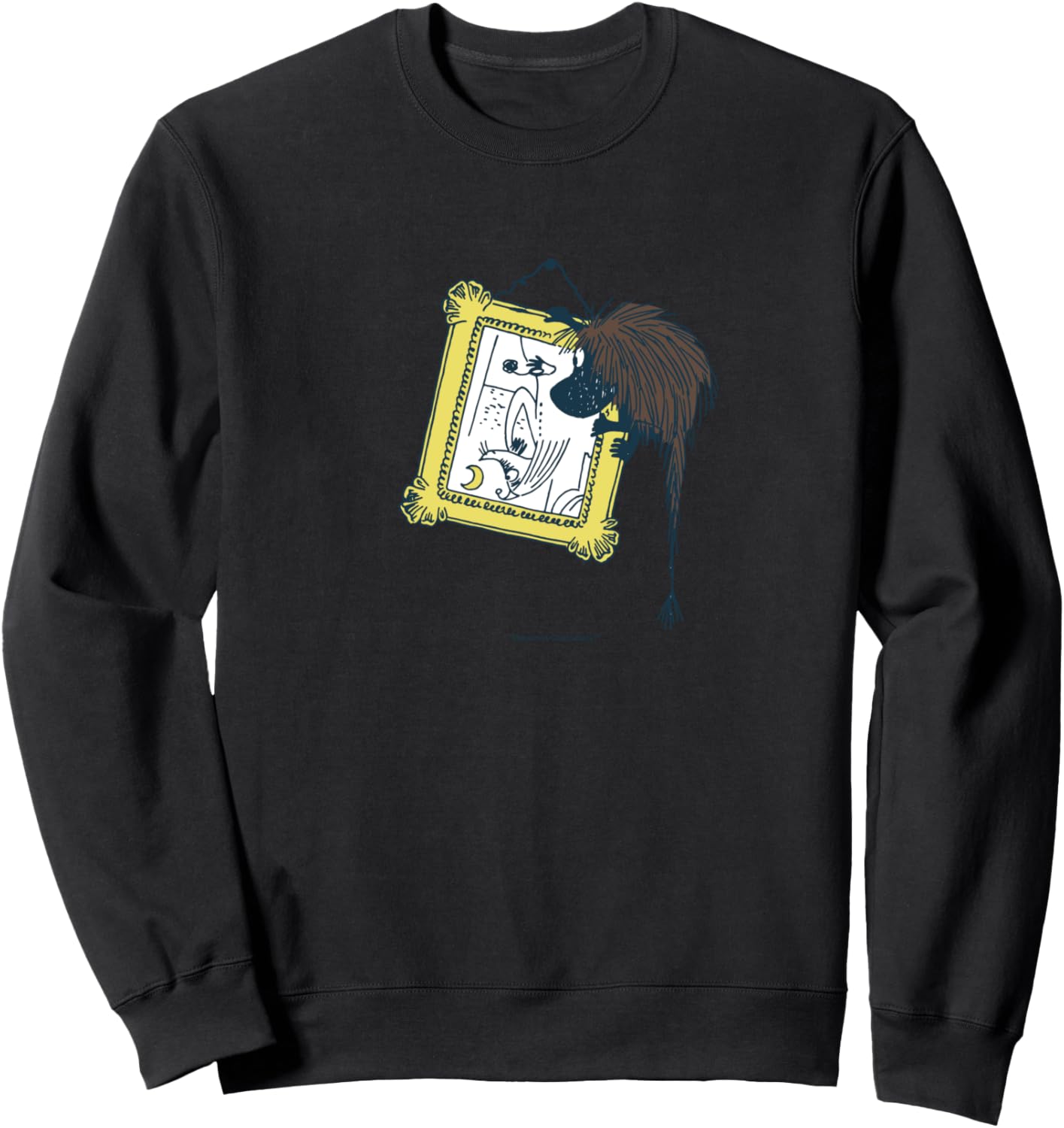 

Толстовка с изображением предков Муминов, черная Moomin, Черный, Толстовка с изображением предков Муминов, черная Moomin