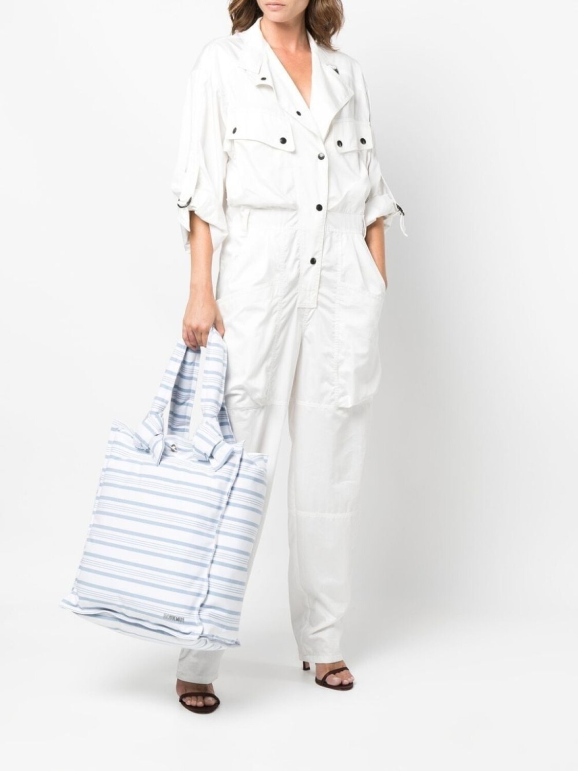 Сумка-тоут Le Cuscinu Pillow Jacquemus, синий — фото 2