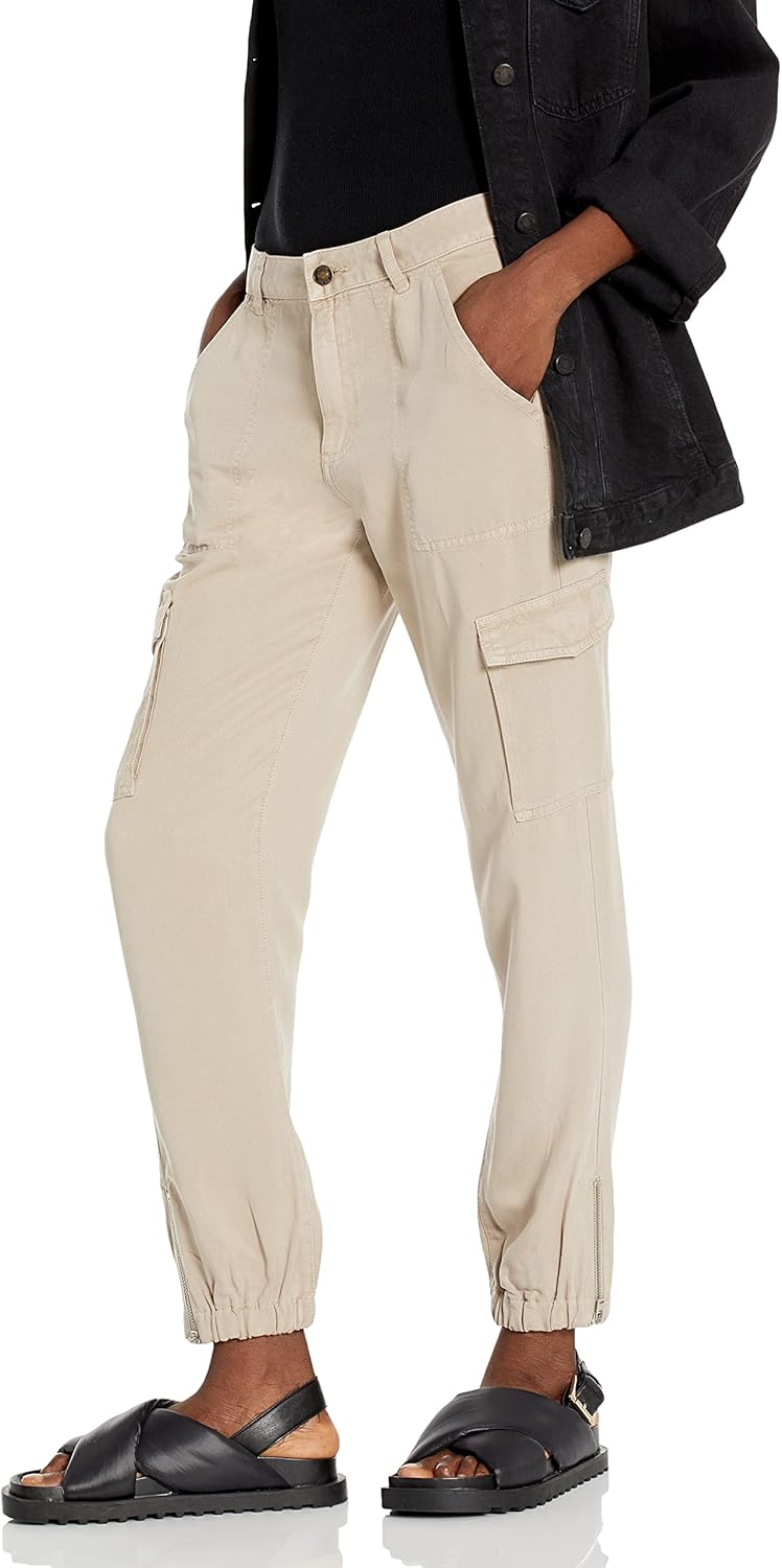 

Женские брюки-чиносы прямого кроя Bowie от GUESS, Pasadena Stone Multi