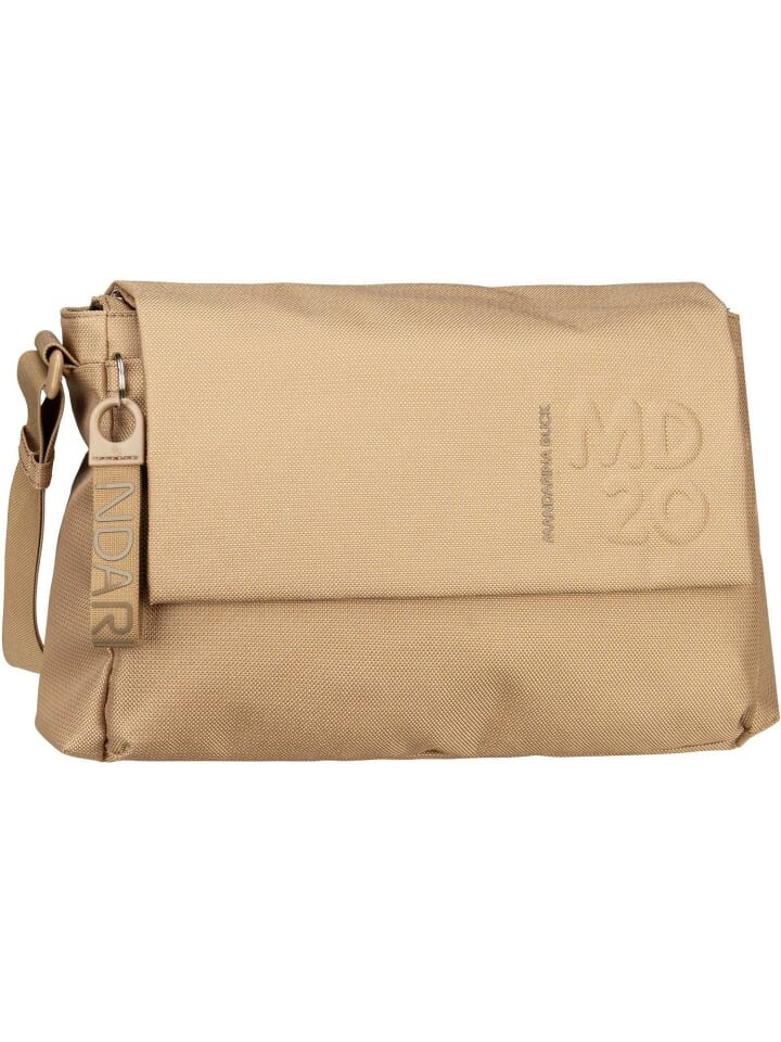

Сумка через плечо Mandarina Duck MD20 Messenger QMT28, цвет warm taupe, Коричневый, Сумка через плечо Mandarina Duck MD20 Messenger QMT28, цвет warm taupe
