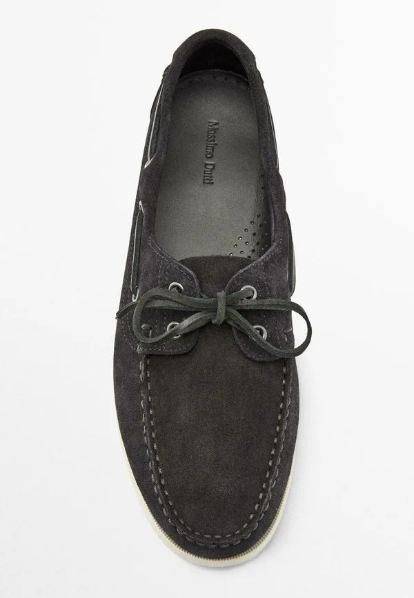 Лоферы Massimo Dutti, Mottled Dark Blue — фото 3