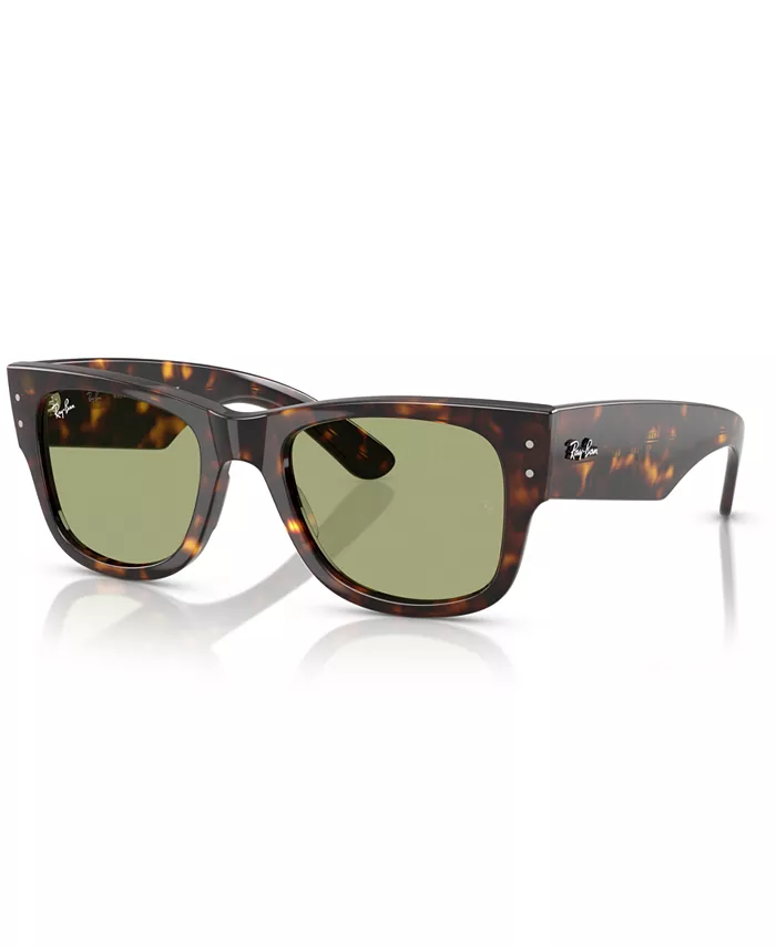 

Унисекс солнцезащитные очки MEGA Wayfarer, RB0840S Ray-Ban, коричневый