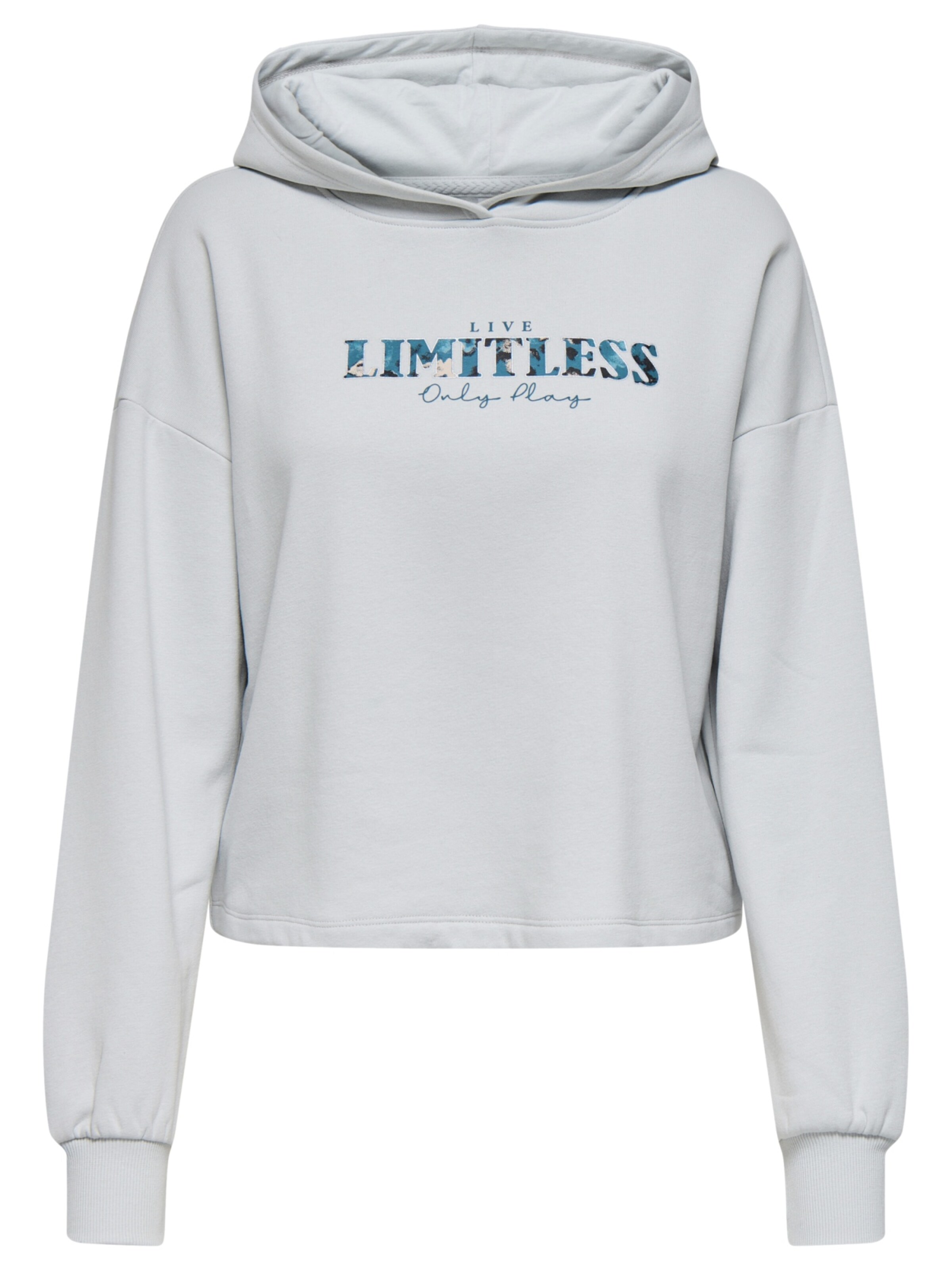 

ONLY PLAY Толстовка 'Ja' в сером цвете