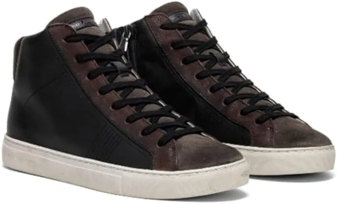 Кроссовки Crime London High Top Essential, черный/коричневый/серый