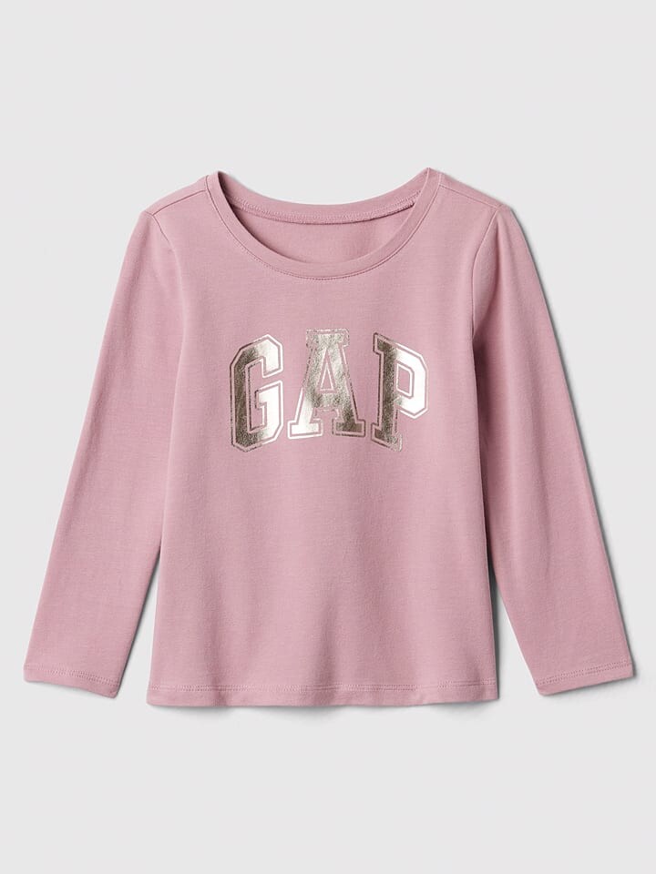 

Лонгслив GAP, розовый